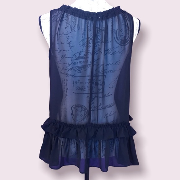 Bar III, Sheer Top, Size Small - Picture 2 of 9